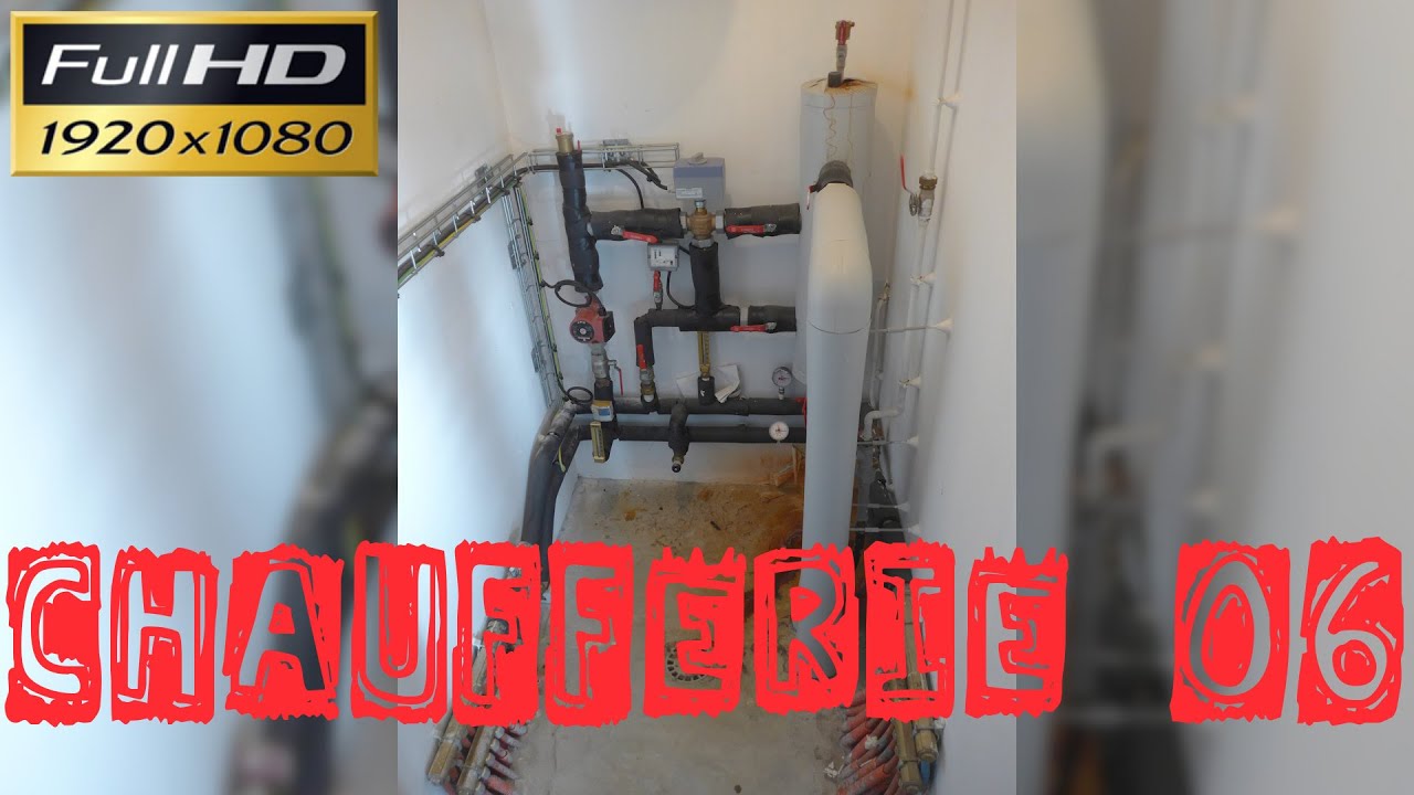 Chaufferie06-Présentation d'une petite sous station de chauffage-1départ chauffage