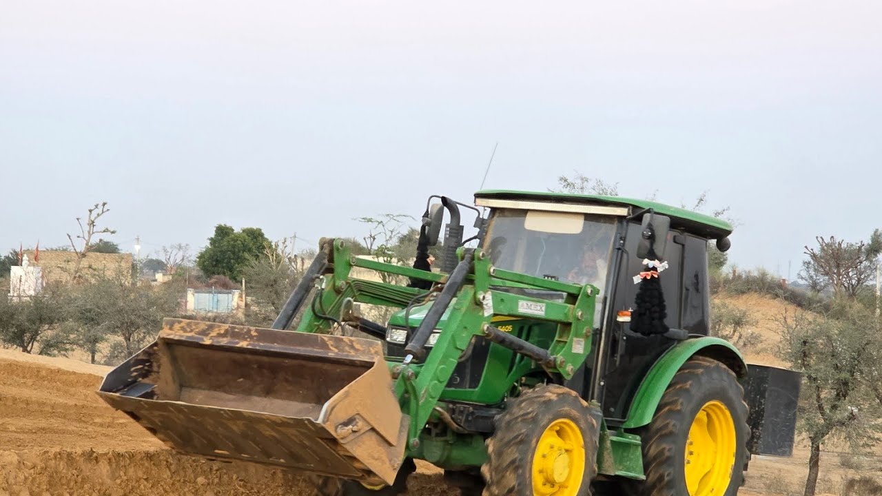 John deere वर्किंग is k.t.s.r #farming #johndeere 