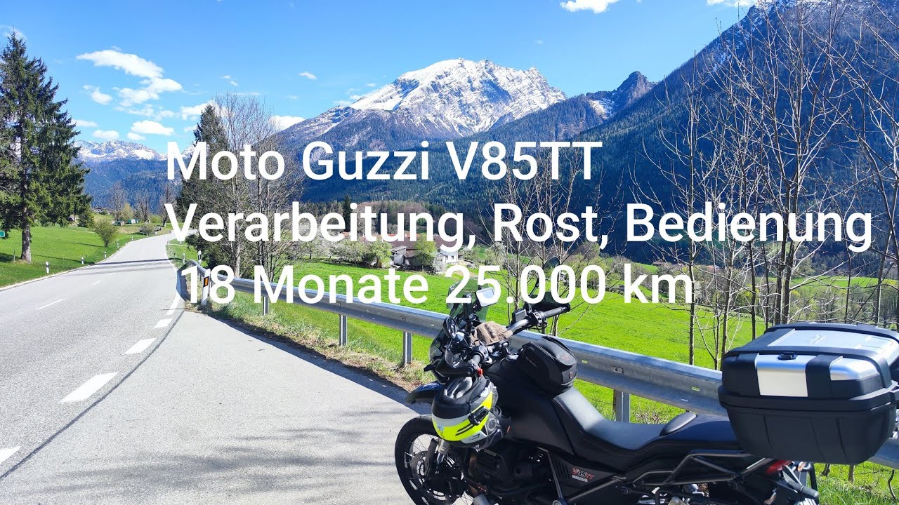18 Monate - 25.000 km Zwischenfazit: Verarbeitung, Rost, Bedienung [V85TT] Moto Guzzi