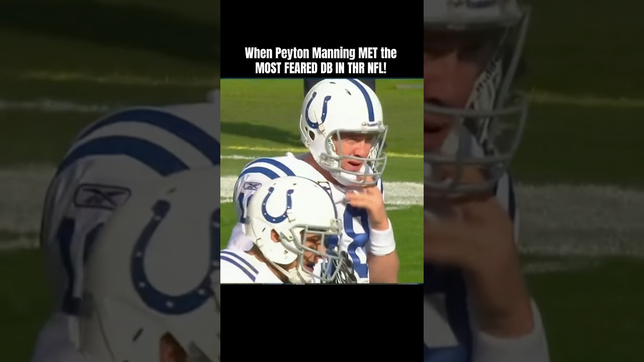 When Peyton Manning TESTED the BEST DB in the NFL! 🍿 #nfl #peytonmanning #nnamdiasomugha