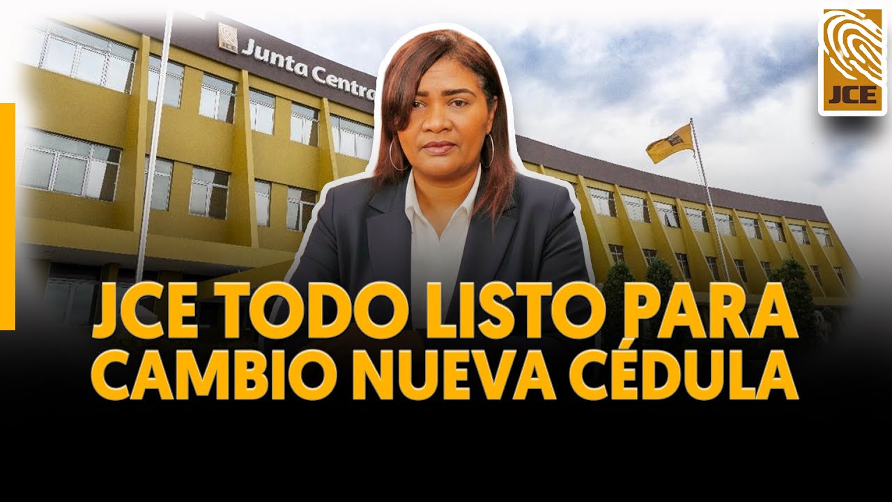 DOMINICANOS YA CASI CON NUEVA CÉDULA