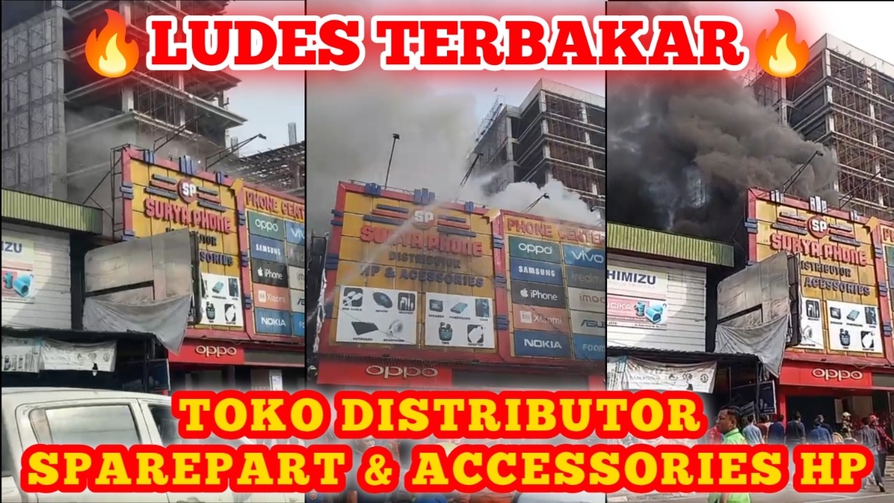 RELAWAN ||🔥KEBAKARAN TOKO SURYA PHONE🔥|| POV HELMET || JL.ABUL HASAN || KOTA SAMARINDA