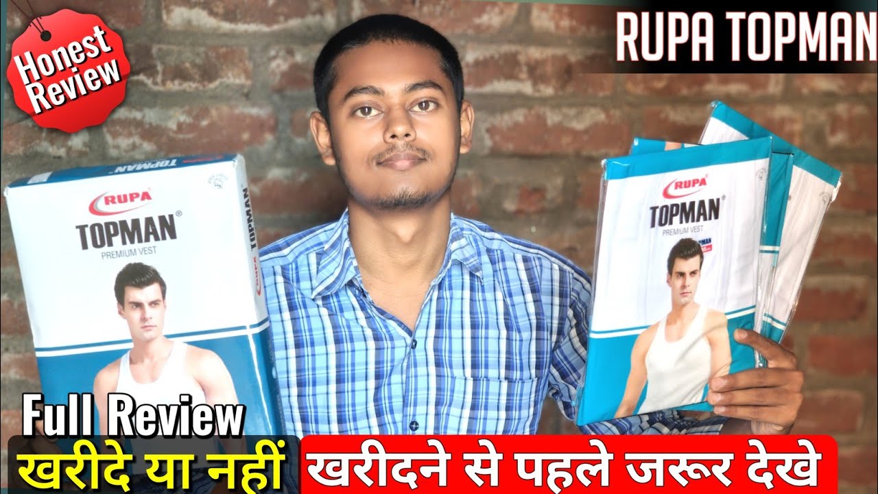 Rupa Topman Vest Pack of 10 etailed Review | Rupa Topman Vest Review | Rupa Vest Pure Cotton review