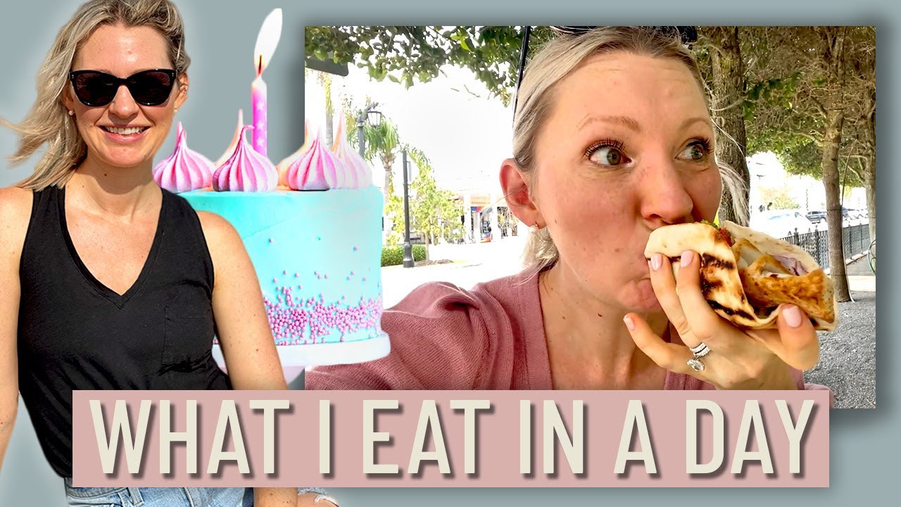 FINALLY Sharing What I ACTUALLY Eat in Day (Realistic Birthday & Vacation intuitive Eating)