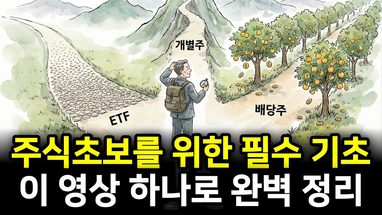 주식하려면 꼭 알고 있어야 할 기본 지식 | 이 영상에 다 담아 봤습니다.