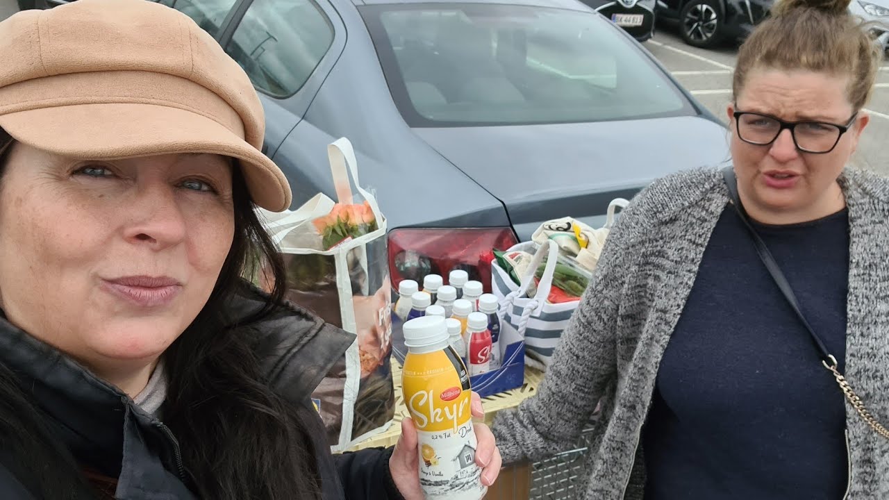 NADIA KOMMER PÅ ARBEJDE HOS MIG🤣HADE HATTEN🤷‍♀️SHOPPING🛒🛍