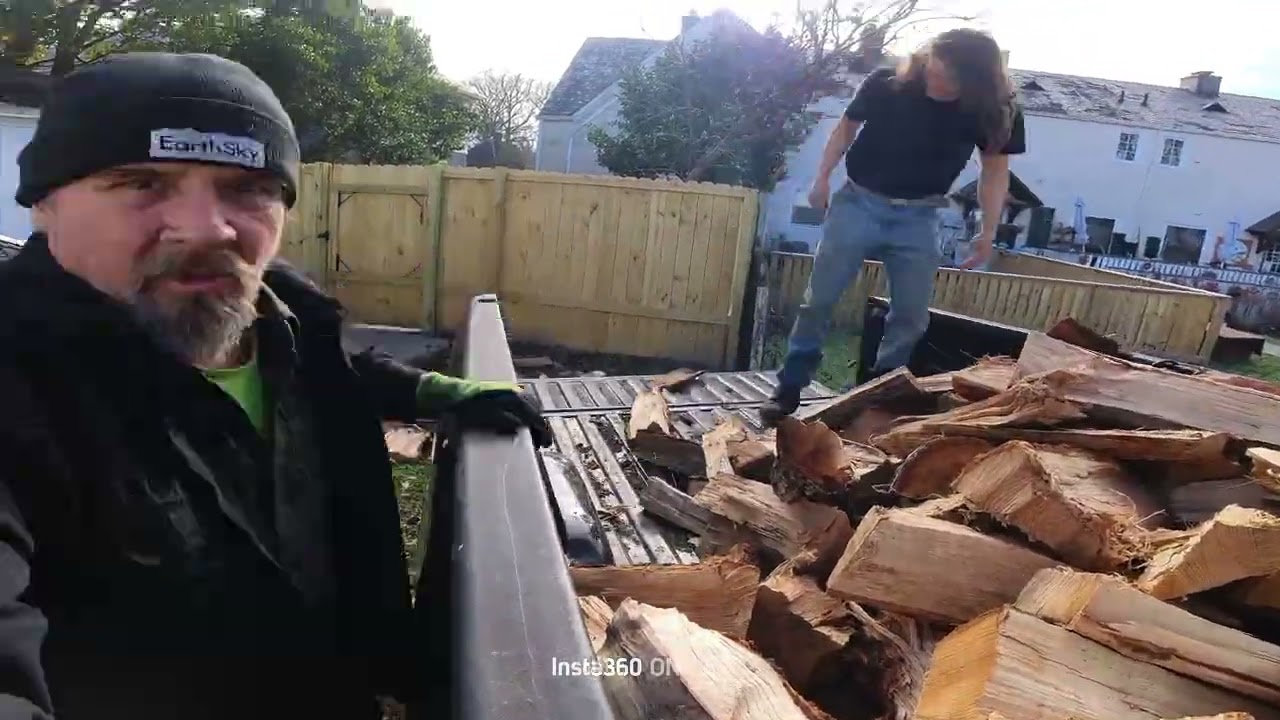 Firewood Delivery on Main Street 