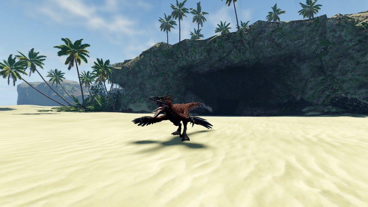 Pyroraptor gameplay [ Fallen Ashes Stress Test ]