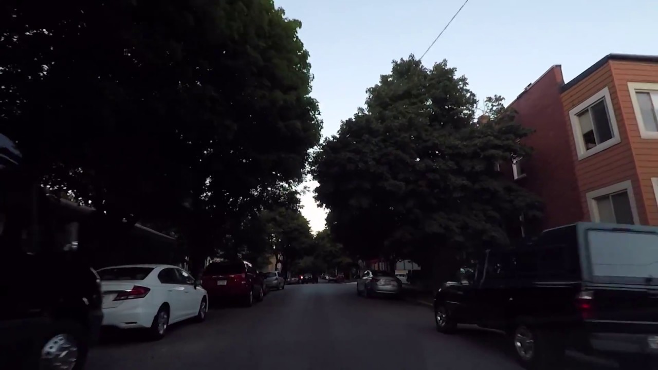 Chicago Dash Cam - Driving in Roscoe Village