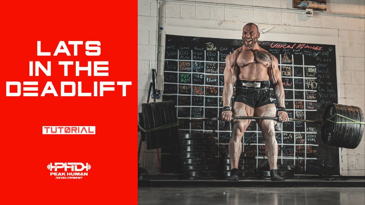 Using the Lats in the Deadlift