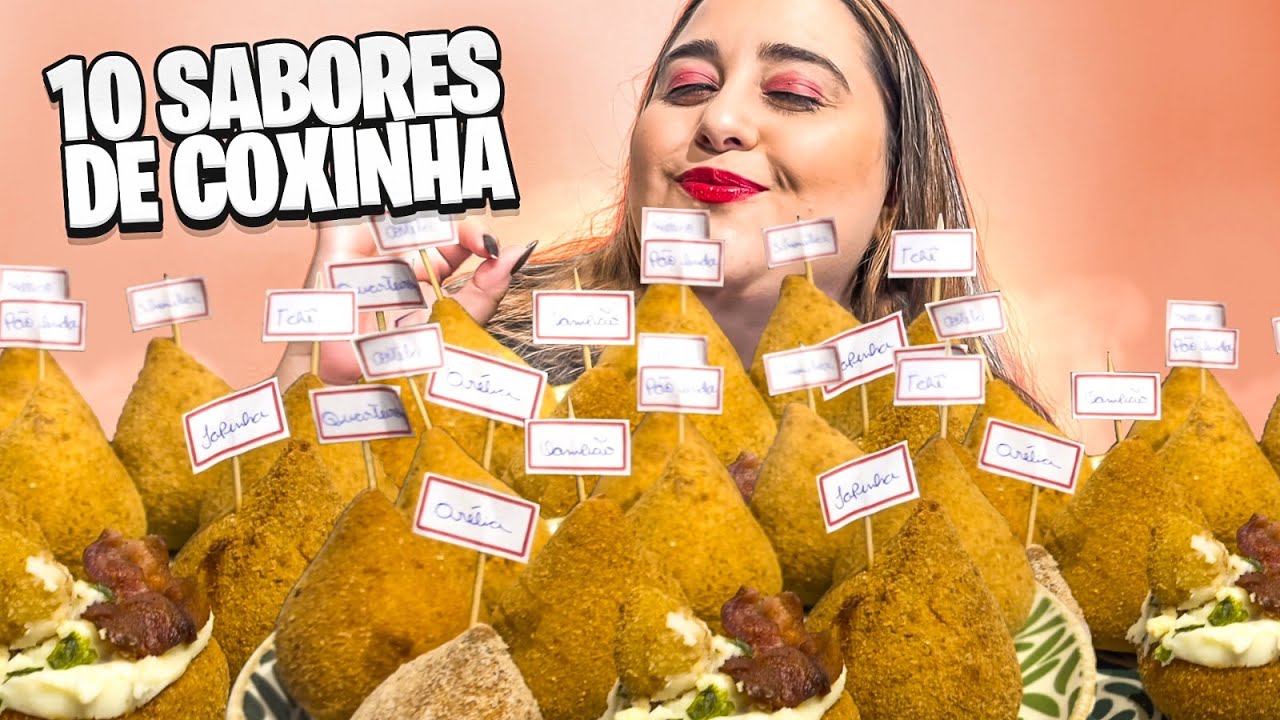 COXINHAS MAIS DIFERENTES DO APLICATIVO