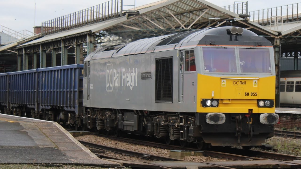 60055 on 6A25 + A few trains at Chester 08/02/26