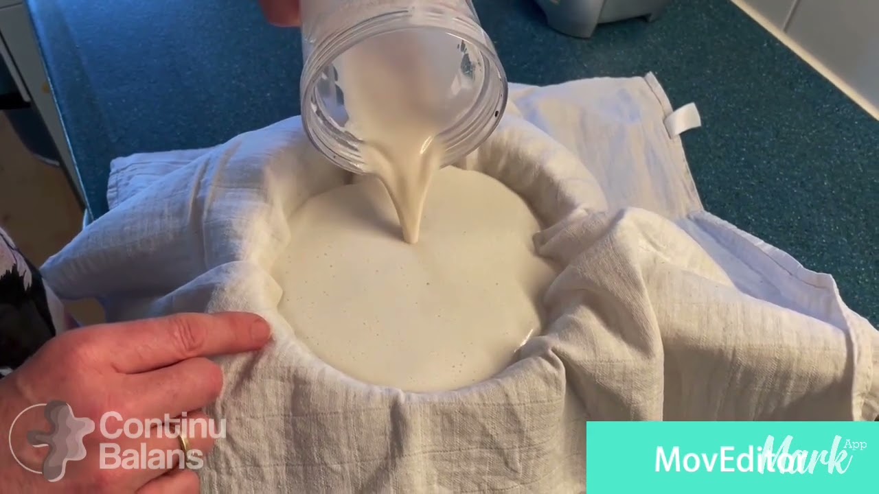 Zelf amandelmelk maken