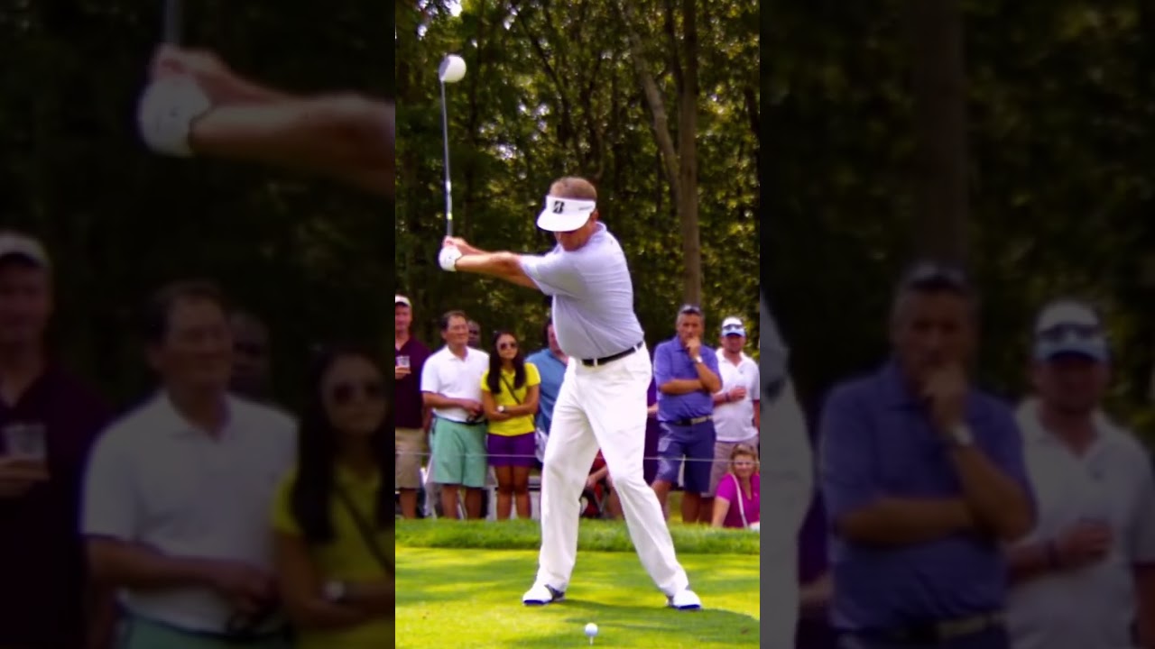 Davis Love III - Smooth Classic Golfswing ⛳️🏌️&zwj;♂️ #golf #shorts