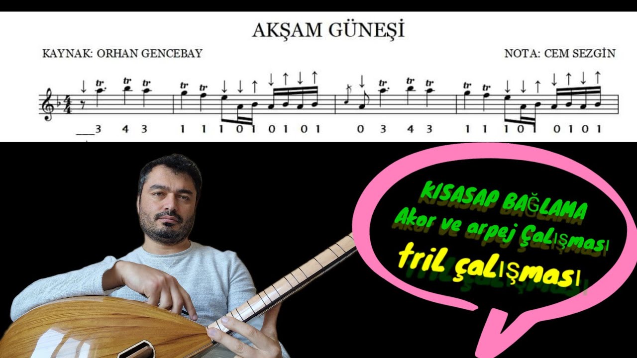Akşam Güneşi #solfej Basit seviye #kısasapbağlama