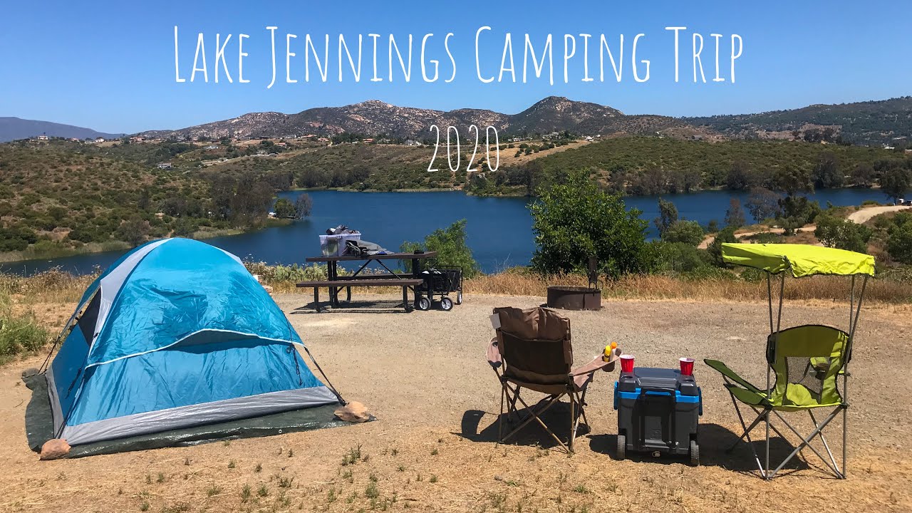 Lake Jennings Camping Trip 2020