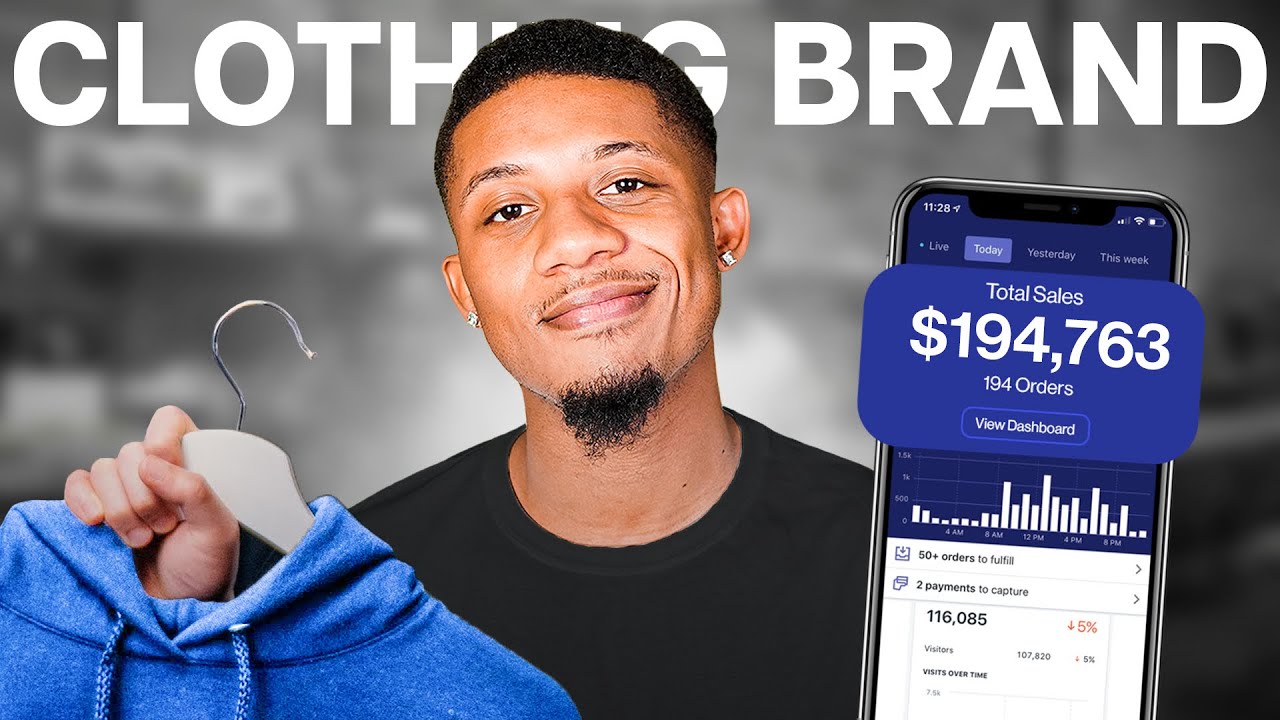 How to Actually Start a Clothing Brand with Only $250 in 2025