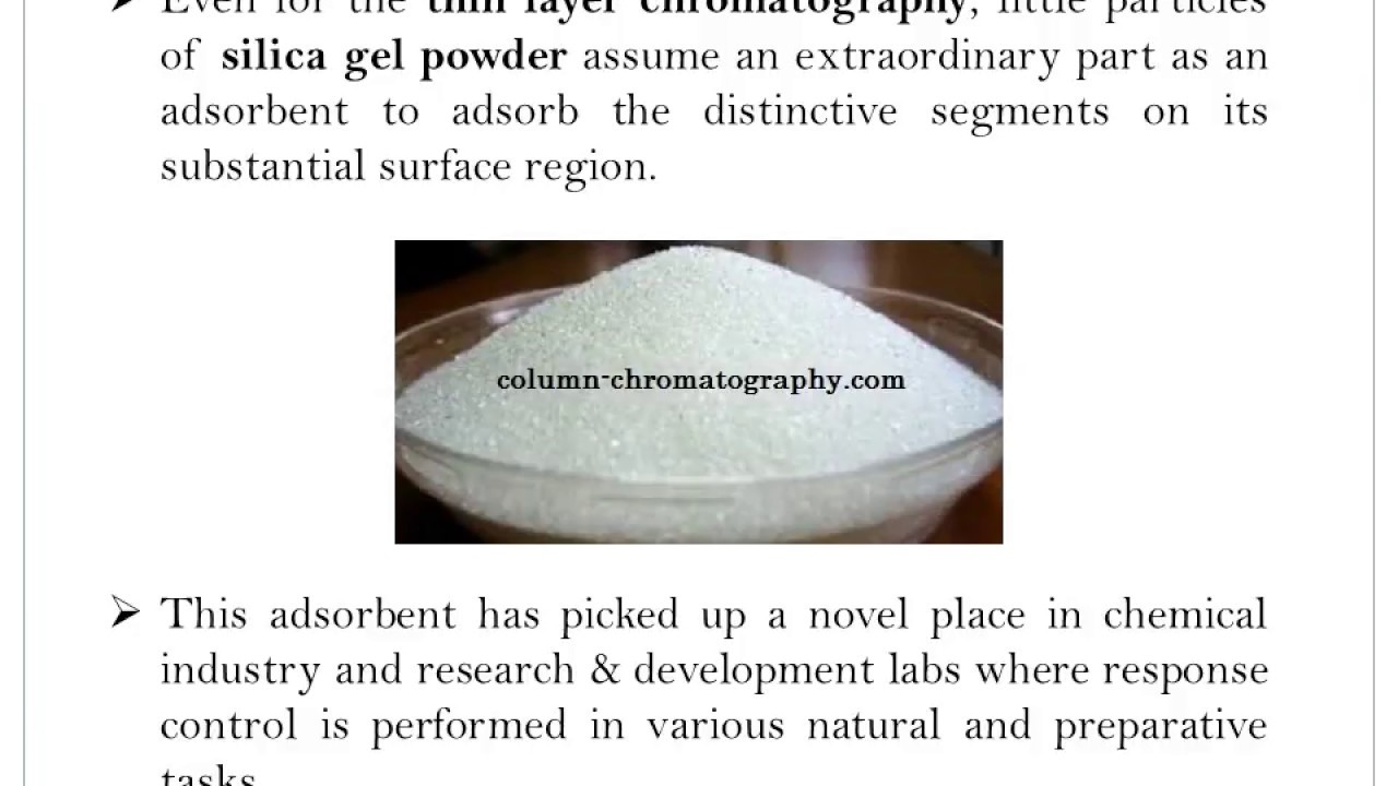 Silica Gel Powder for Column Chromatography