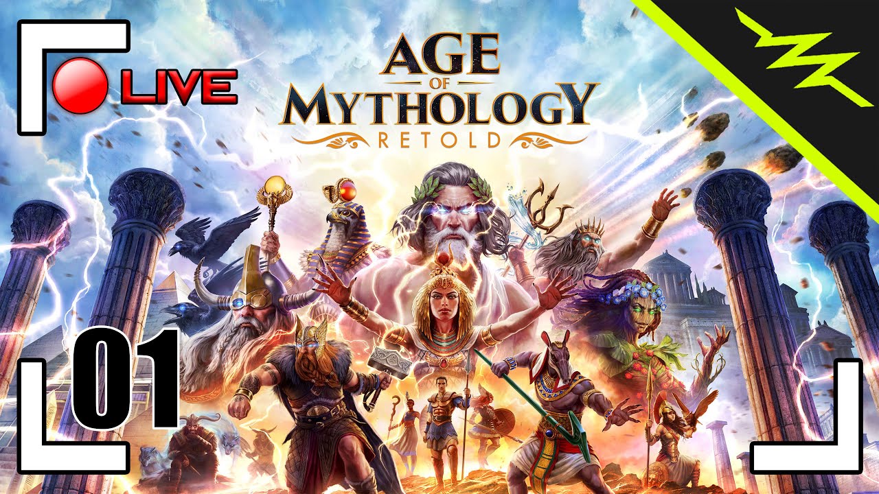 Kampania w kooperacji! | Age of Mythology: Retold #1 | LIVE 🔴