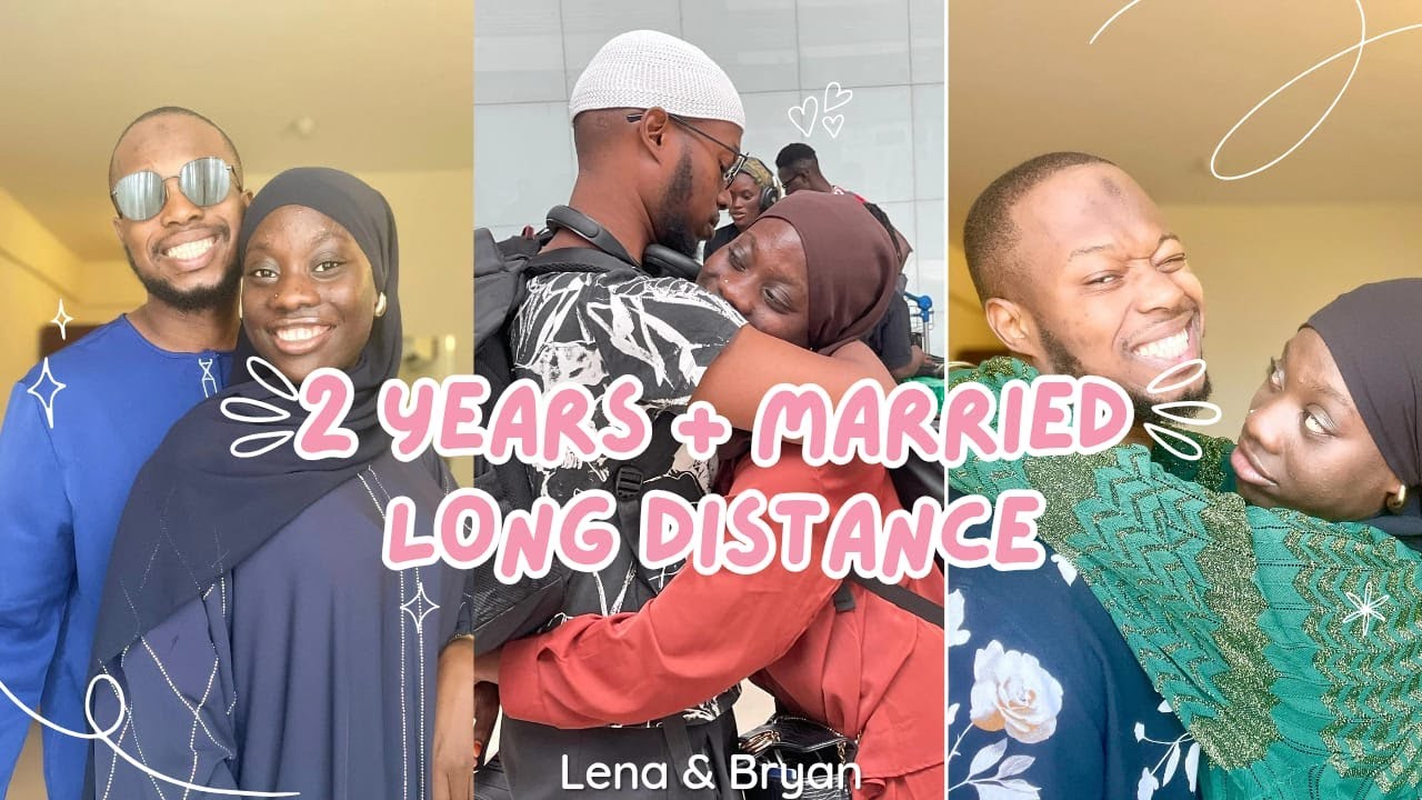 2 Years of Long Distance Dating… Now Long Distance Marriage! 😭❤️