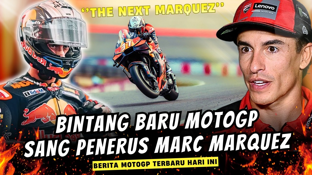 INILAH SANG PENERUS MARQUEZ🔥ACOSTA BIKIN PADDOCK HEBOH😱BERITA MOTOGP HARI INI