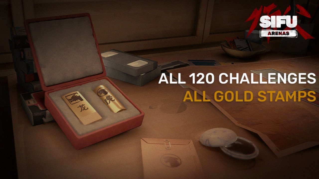 Sifu Arenas - All 120 Stages All Gold Stamps (Final Update)