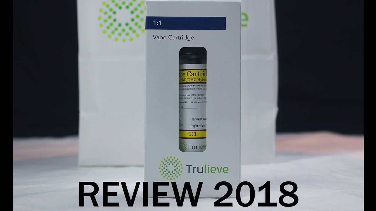 Trulieve 1:1 Balanced Vape Cart Review 2018
