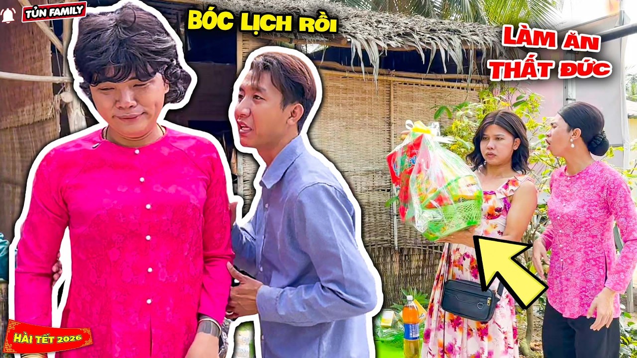 HÀI TẾT 2026 - Rút Ruột Quà Tết, Thúy Liễu Bị Bế Lên Phường Ngày Cuối Năm - Tủn Family
