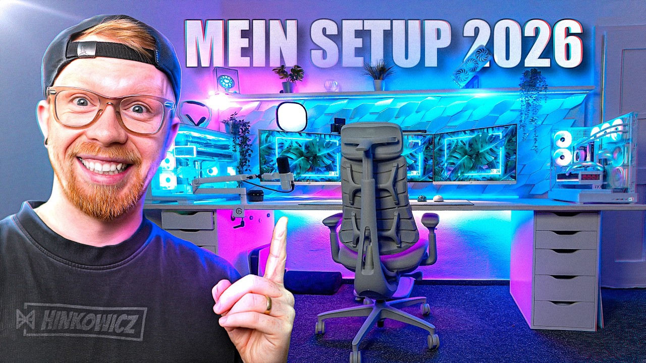 Mein Traum Gaming Setup 2026 | Cleaner geht&acute;s nicht!