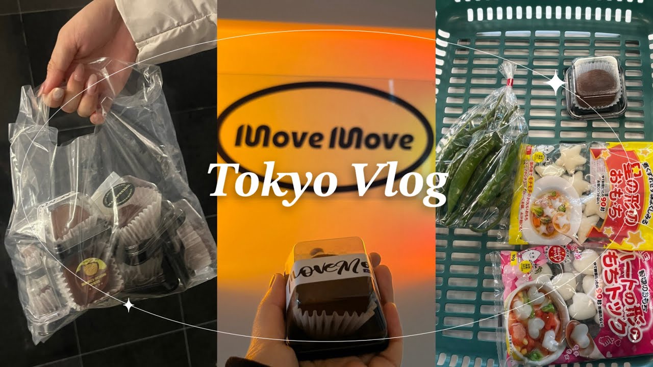 Vlog:: 두친자의 도쿄 일상 | 신오쿠보 두바이쫀득쿠키 리뷰, 최고심 스시로 콜라보