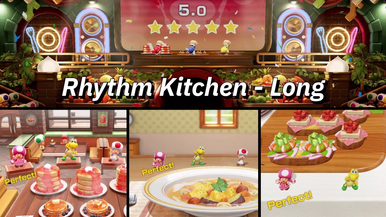 Super Mario Party Jamboree - Rhythm Kitchen (Long) - Perfect ★ 5.0 Gameplay