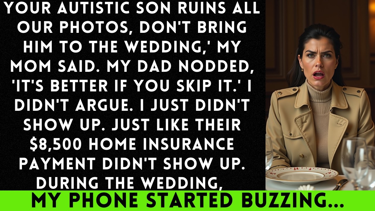 My Mom Said My Autistic Son Ruins Family Photos — So I Cancelled...