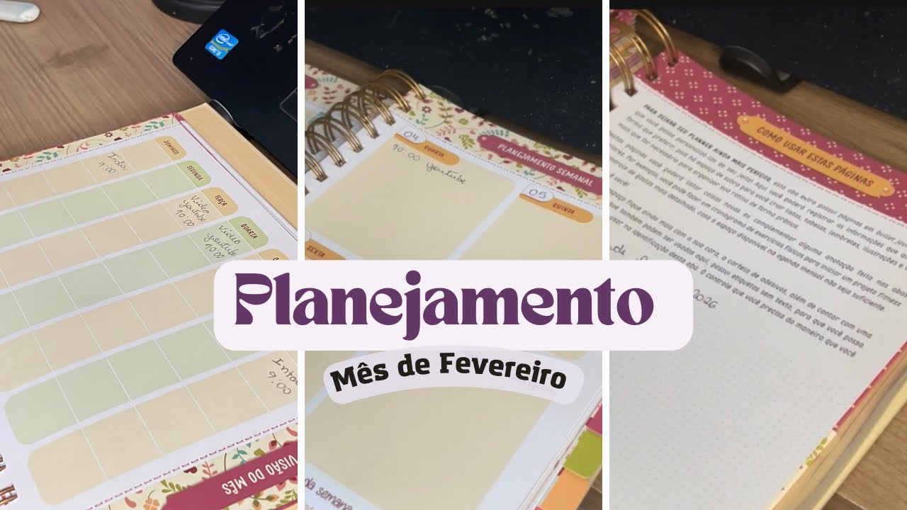 Planejamento de Fevereiro|Meu Plano Perfeito 