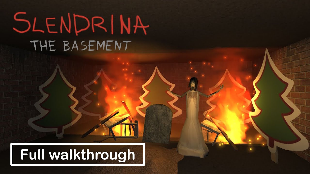 Slendrina: The basement | Full walkthrough