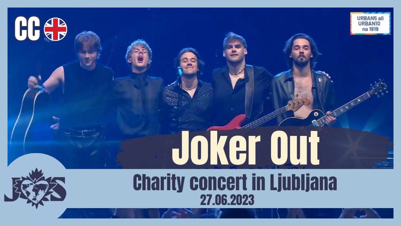 [ENG SUB] Joker Out concert for Urban - Charity concert in Ljubljana (27.06.2023)