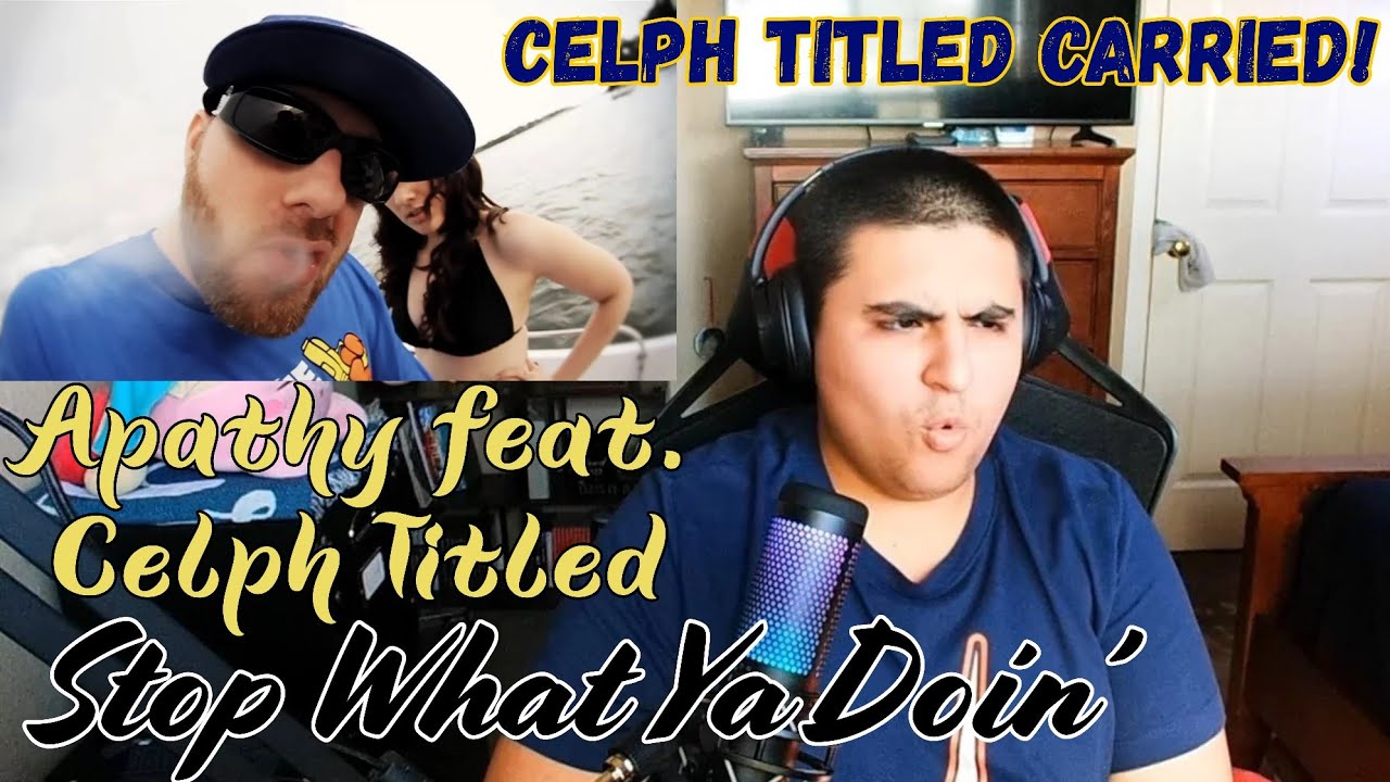 Apathy — Stop What Ya Doin' (при участии Celph Titled) | РЕАКЦИЯ