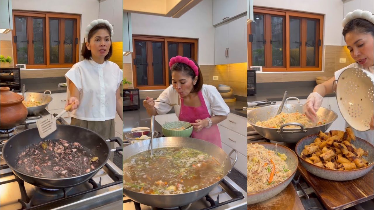 Breafast buffet para sa aking mga little kumares and little kumpares 😋 Grace Tanfelix 