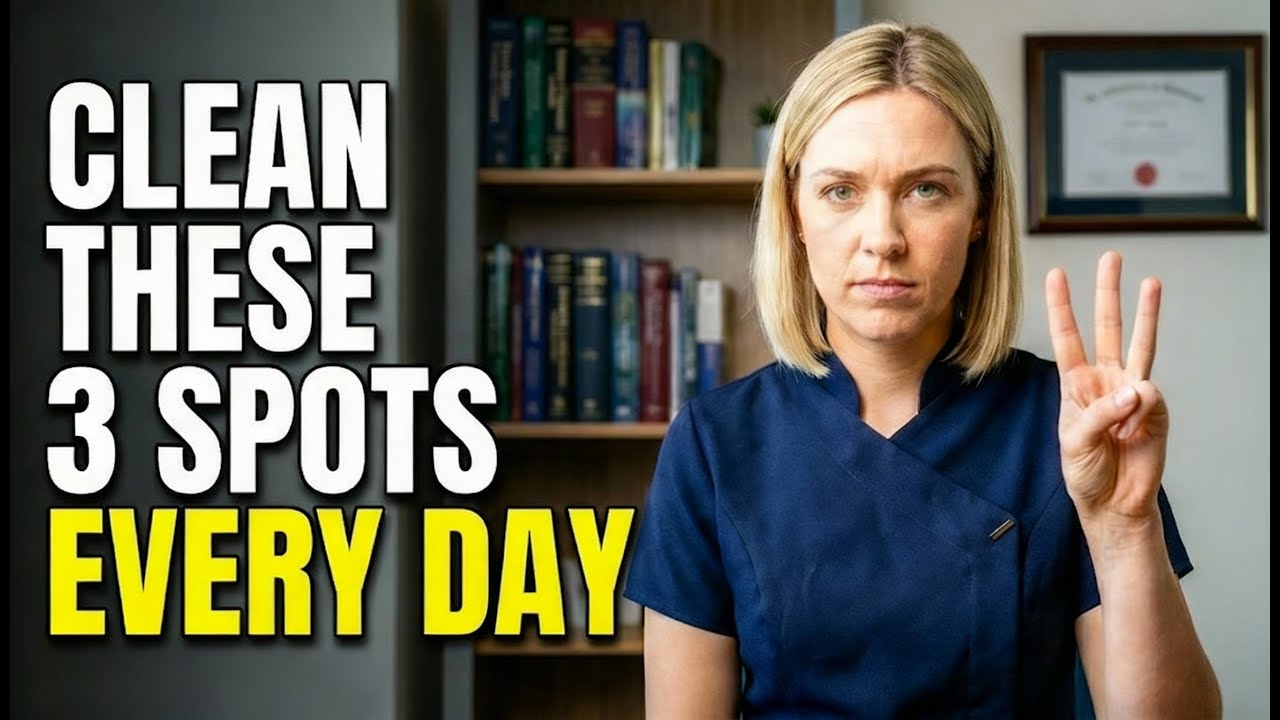 Why You Must Clean These 3 Body Parts Daily, Especially After 70! | Advice from Caregiver