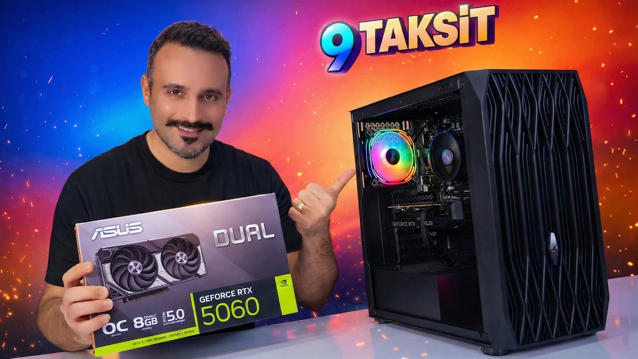 9 TAKSİTLE Ryzen 5 7500F ve ASUS RTX 5060 OEM Paket Rehberi