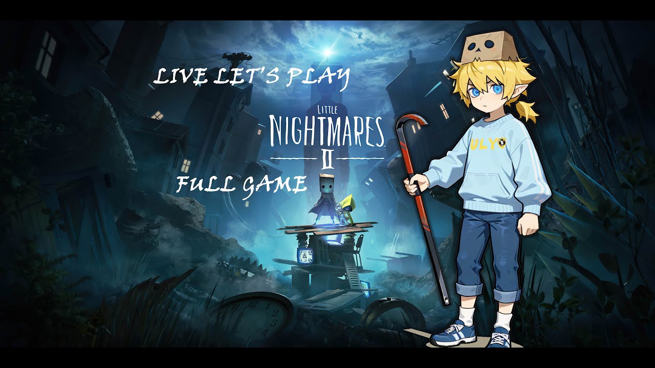 Little Nightmares II 💤 Live Let's Play - #fullgame