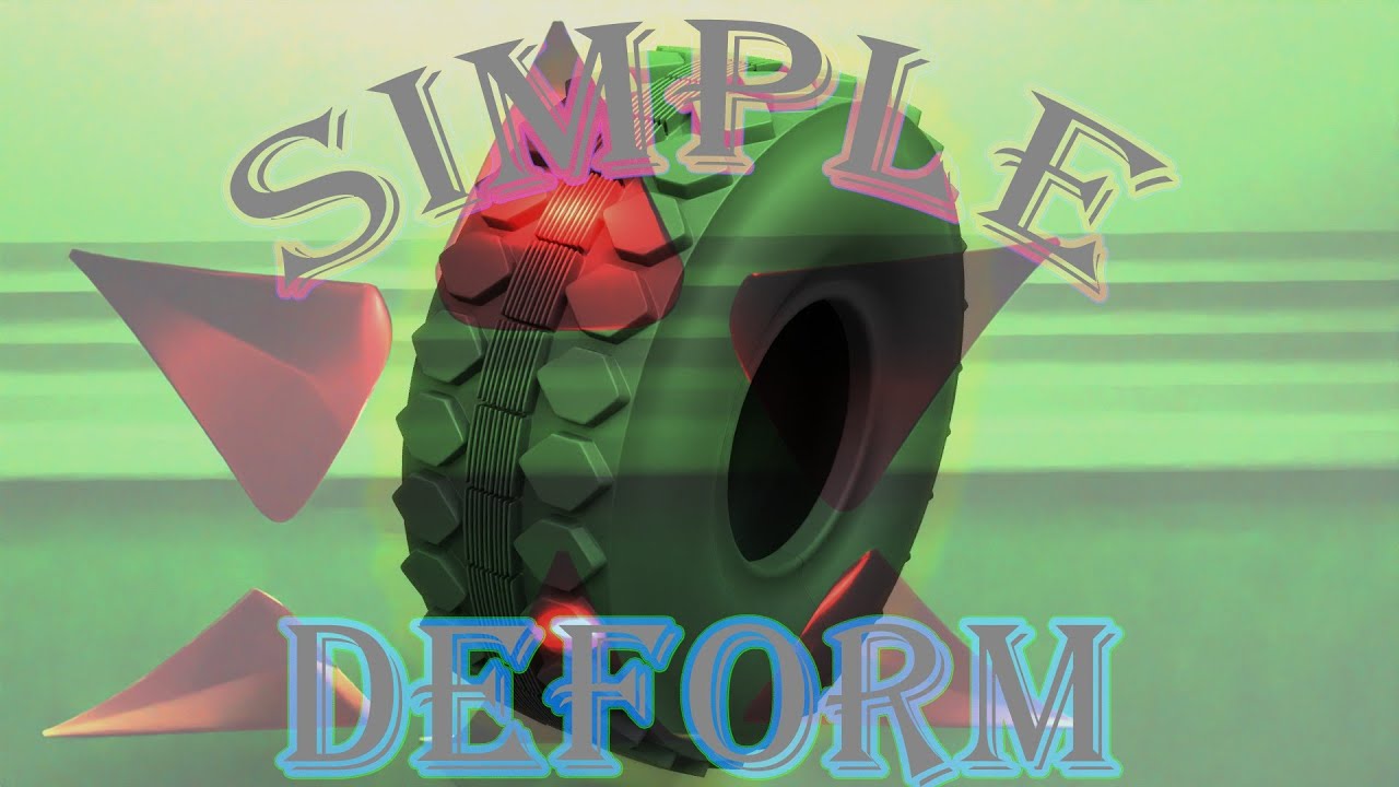 Simple Deform в Blender: секретный модификатор для крутого 3D-эффекта!