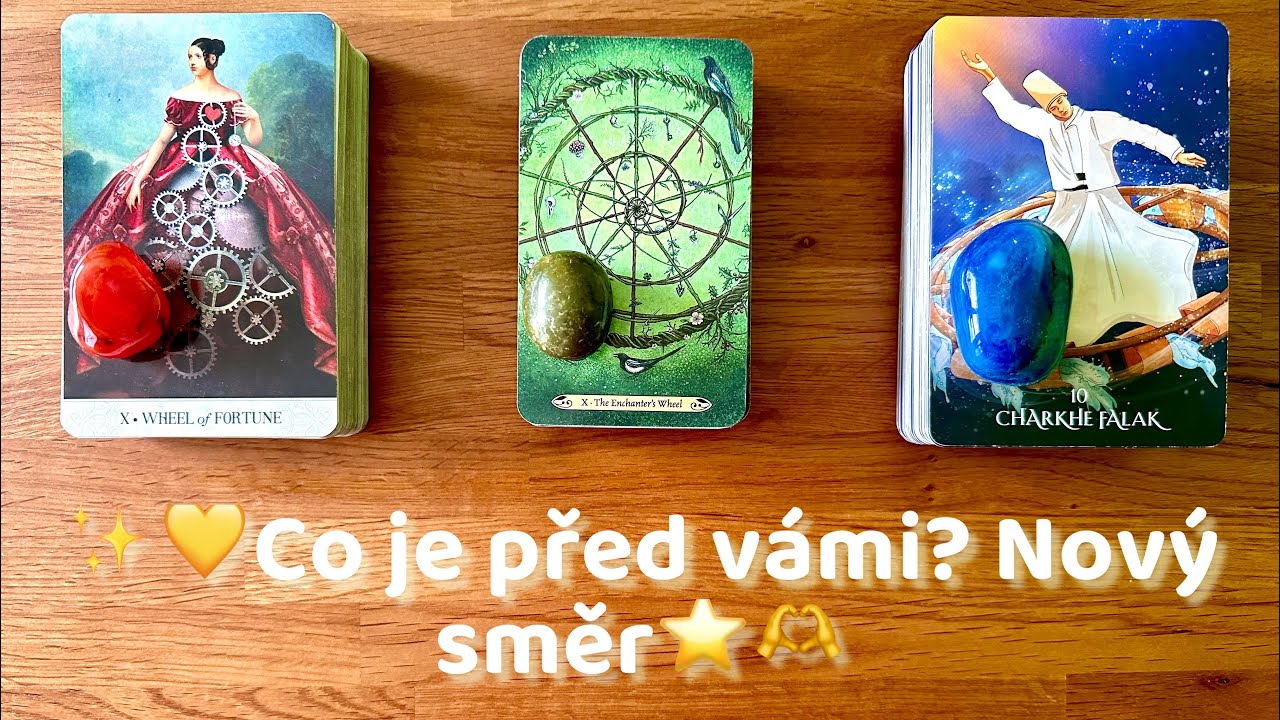 🔮Co je přede mnou? Nový směr🌈Vyber si své kolo osudu🦉🦋