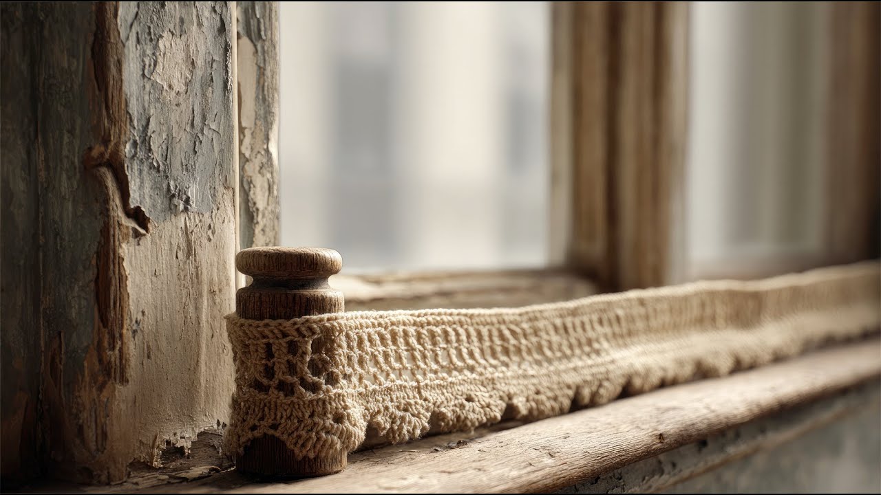 Shabby Chic Interiors Wrapped in Vintage Crochet Elegance