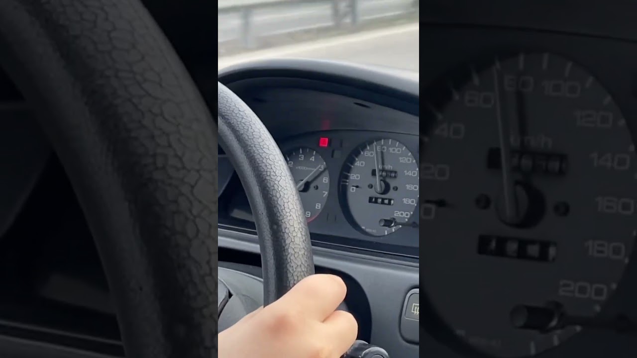 Honda Civic EG 1.5 mini me acceleration 0-100 km/h