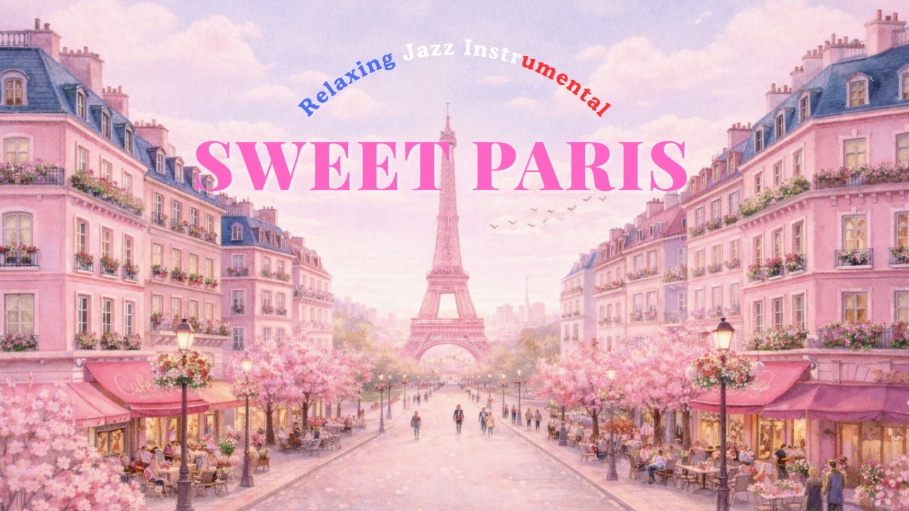 𝐒𝐖𝐄𝐄𝐓 𝐏𝐀𝐑𝐈𝐒☕ Cozy French Café Instrumental Coffee Playlist | Guitar & Accordion