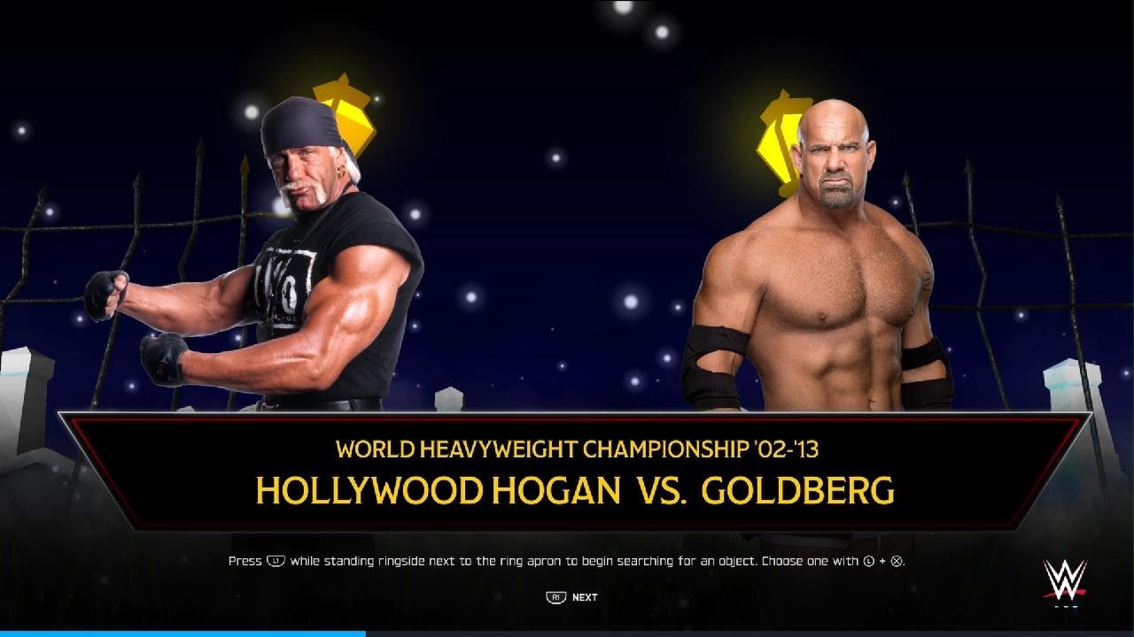 WWE 2K25 Hollywood Hogan vs Goldberg