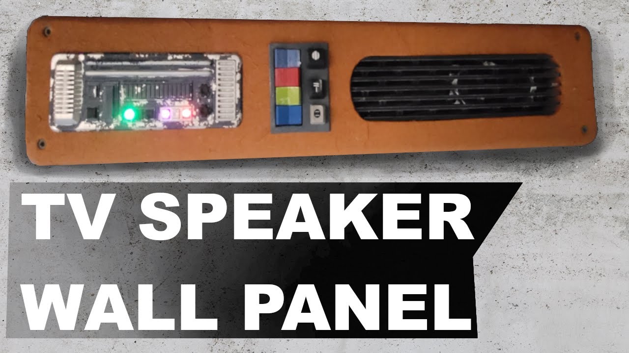 TV Speaker Wall Panel