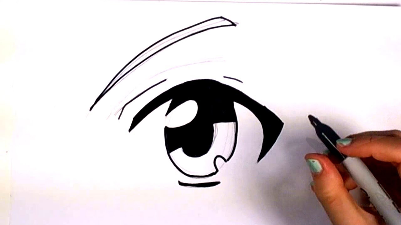 How to Draw an Anime Eye - Manga Eye Drawing Lesson | MLT