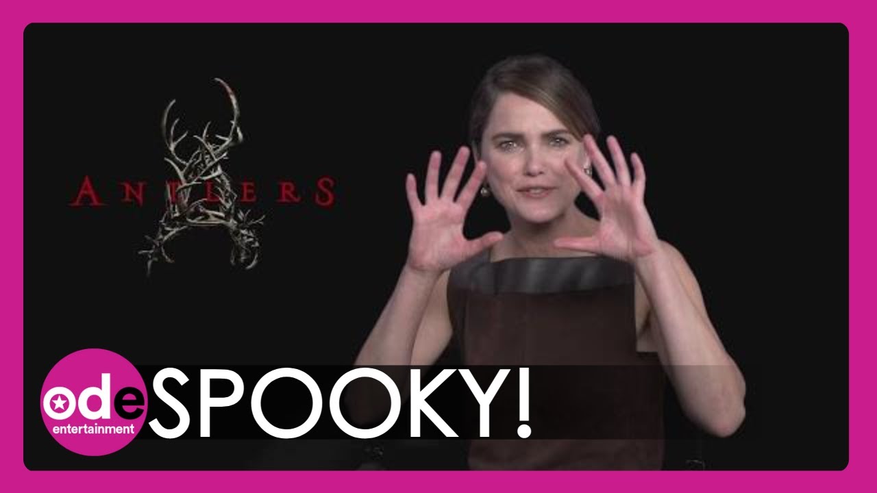 Keri Russell on her CREEPY Horror Movie Antlers!