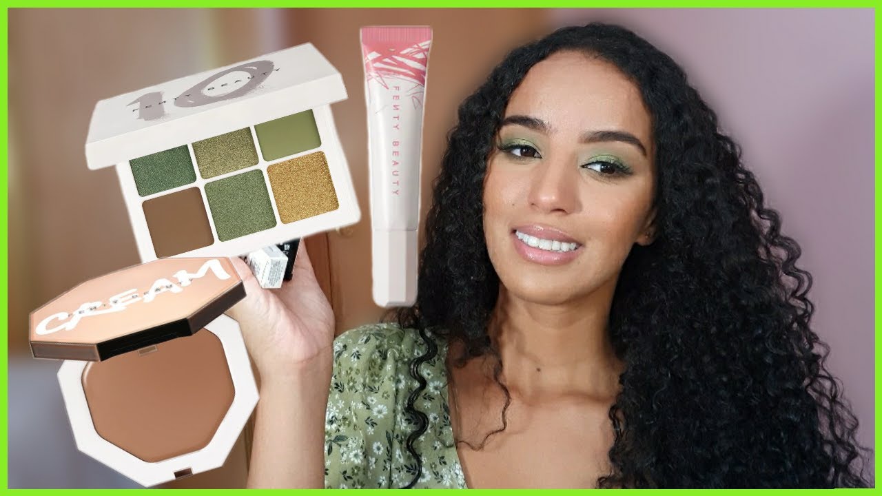 New Fenty Beauty review 😍!!!جربت جديد فنتي بيوتي